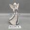 small elegant christmas ceramic angel fairies figurine decoration ornament