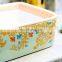 Modern style porcelain wash basin colorful ceramic sink for bathroom
