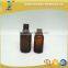 60ml amber glass dropper boston bottle