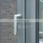 Aluminum Profile Mute Casement Hinged Windows Opening Inward Outward With Stainless Steel Screen Blind For Hotel Villas