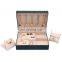 Wholesale personalized Leatherette Paper Organizer Jewelry Storage Box