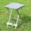 Foldable Stool Aluminum Folding Stool Outdoor Leisure Camping Fishing Stool Side Table