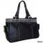 guangzhou supplier genuine leather ladies tote bag shoulder bag with dual handles
