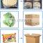 Automatic case packer robot arm biscuits cakes burgers foods carton box filling packing machine