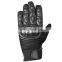 High Quality Custom Design Cowhide Leather Motorbike Motorcycle Racing Gloves Biker safety gloves