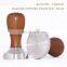 OEM stainless steel coffee tamper hand press