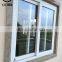 Double glass australian standard house high quality pvc slide windows