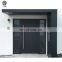 Aluminum front door design, middle swing door is durable and fireproof
