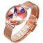 SHENGKE Wholesale Ladies Watch Steel Mesh Watch Bands Colorful Watches K0127L