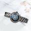 SHENGKE Classic Women Watch K0112L Office Ladies Casual Quartz Wristwatch Glitter Black Hand Watch SK