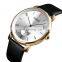 New product wholesale classic men wristwatches brand Skmei 1398 custom logo high quality 3atm quartz leather watch