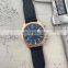 Brand New Imported 1:1 Genuine Leather Strap Watch 6 Pieces Chronograph Luxury Men's Automatic Mechanical Movement Watch