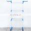 Foldable houseware stainless steel clothes coats towels shirts scarves hats dresses ceiling cloth silicone drying rack