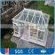 white color Aluminum glass Sunroom for garden