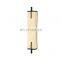 luxury metal alabaster marble led wall sconces lighting simple modern living room wall lamp