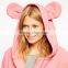 fashion long sleeve hooded custom adult onesie