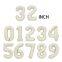 32Inch Foil Birthday Balloons Helium Number Balloon 0-9 Happy Birthday Wedding Party Decorations Aluminum Film Globos
