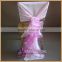 C003AA1 cheap red chiffon hood and organza chair covers for wedding / party from china