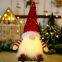 New Design LED Sequin Gnomes - Faceless Christmas Dolls for Table Navidad Decor Wholesale