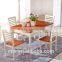 DT-4001-2 noble house furniture dining set oak wood dining table & chair