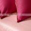 Hot Selling 100% cotton plain dye Red and pink Colored bedding