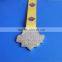 Custom Metal Plated Gold & Silver Tone Zinc Alloy Sport Ribbon Medallion for Souvenir