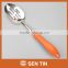 KU-A03TPR Stainless Steel Slotted Spoon with PP & TPR handle Kitchen Tool