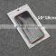 China factory outlets mobile phone case packaging bag with zipper top and white white pear film