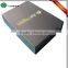 custom logo printed matte laminated book shape folding box