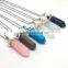 NE2317 Fashion healing crystal point pendant necklace                        
                                                Quality Choice