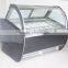 portable mini ice cream display exporter freezer gelato