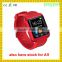 for android and iphone waterproof CE ROHS fashion smart watch a9