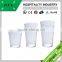 clear bverage tea cup tumbler