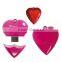 Heart shape U-disk plastic pendrive with real capacity