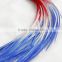 Top Quality three tone ombre hair real feather extension