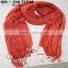Large Size Pure Shawl With Fringe BambooThrow Blanket
