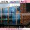 New products  LED window shop GLASS advertising rgb XW5 led soft transparent glass wall display sign