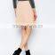 Hot Sale Pleated Skirt Fashion 2016 OEM high-waisted tat skirt design/manufacture