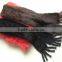 Luxury 100% real mink fur scarf for men