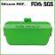  hot sales promotion cosmetic case silicone clutch makeup bag