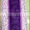 Silky and cozy purple embossed polyester Pillowcase changshu factory