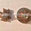 Good Quality Wood 420 Leaf Stud Earrings, Weed/marijuana Leaf, Wood, Surgical Steel