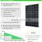 High effective 270W mono solar panel for solar system