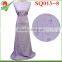 SQ013-6B Aqua 100% Cotton Lace Fabric / Swiss Voile Lace 2016 Hot