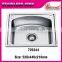 square deep stainless steel kitchen sink for home
