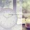 SWITCHABLE Gradation White Stripe PET Foil Similar to 3M Window Film