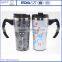 High quality 450ml Stainless Steel Travel Mug Paper Insert Coffee Tumbler With Handle