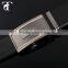 Mens designer cowhide grain leather zip belts
