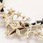 high quality fashion gold plated star elastic hair ties and bobby pin holder hair accessories