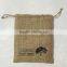 Customized jute used gunny bag with nice picture